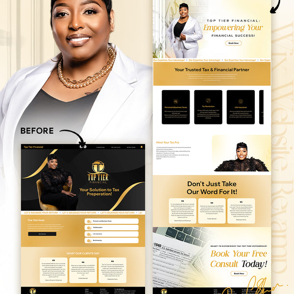 Wix Homepage Revamp