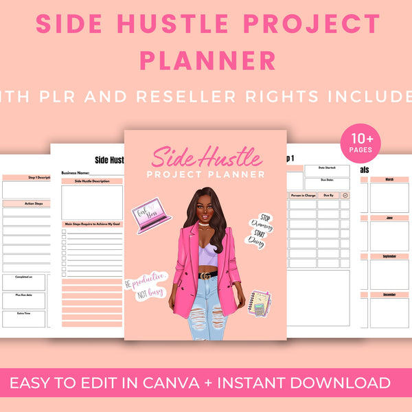 Side Hustle Planner 2024
