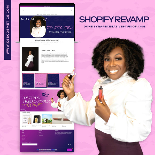 Shopify Homepage Revamp